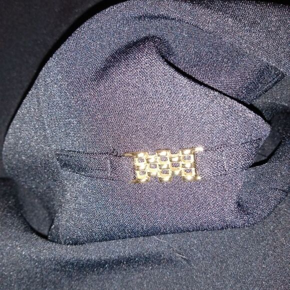 Tahari Arthur S. Levine Petite Blazer with Gold Accents - Picture 4 of 15